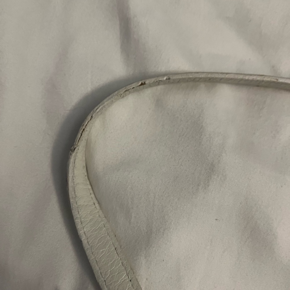 Kate Spade fold over white leather purse - Picture 12 of 12